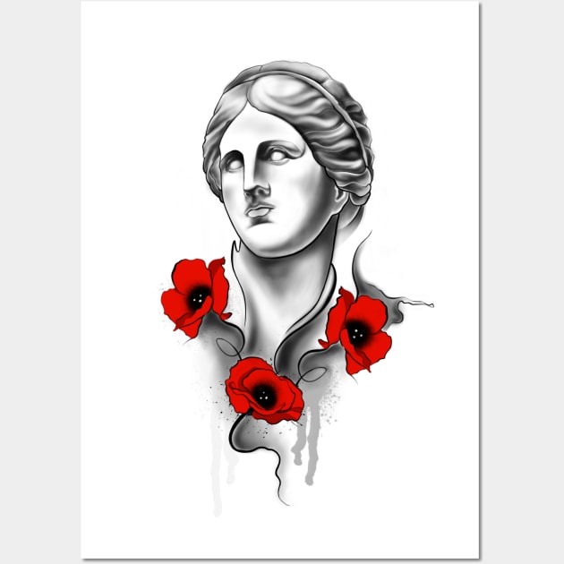 Aphrodite Wall Art by BSKR